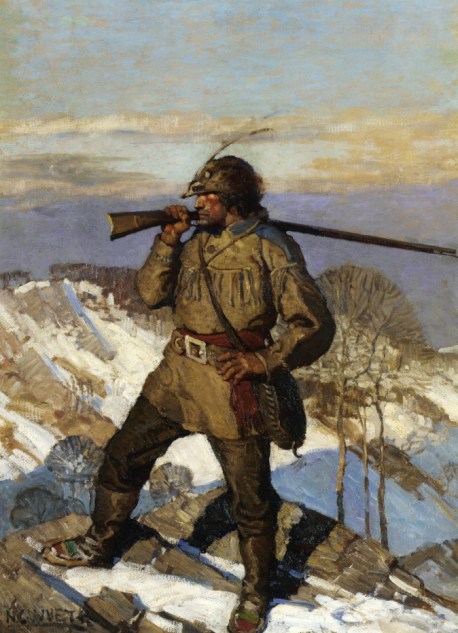 the-frontiersman-N.C. Wyeth (1911)